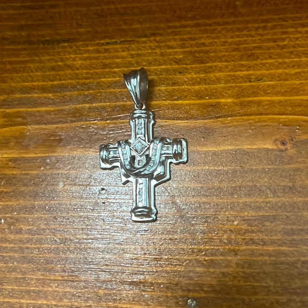 Diamond Cross pendant